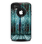 The Aged Blue Victorian Striped Wall Skin for the iPhone 4-4s OtterBox Commuter Case