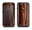 The Aged RedWood Texture Apple iPhone 6/6s LifeProof Fre Case Skin Set