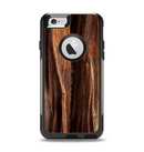 The Aged RedWood Texture Apple iPhone 6 Otterbox Commuter Case Skin Set