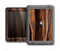 The Aged RedWood Texture Apple iPad Mini LifeProof Nuud Case Skin Set