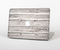 The Aged White Wood Planks Skin Set for the Apple MacBook Air 11"