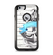 The Aged White Wood With Anchor Apple iPhone 6 Plus Otterbox Commuter Case Skin Set