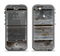 The Aged Wood Planks Apple iPhone 5c LifeProof Nuud Case Skin Set