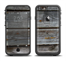 The Aged Wood Planks Apple iPhone 6/6s LifeProof Fre Case Skin Set