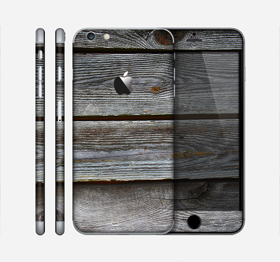 The Aged Wood Planks Skin for the Apple iPhone 6 Plus