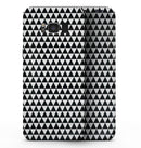 The All Over Black Micro Triangles - Samsung Galaxy S8 Full-Body Skin Kit
