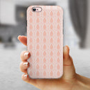 The All Over Coral Royal Pattern iPhone 6/6s or 6/6s Plus 2-Piece Hybrid INK-Fuzed Case