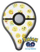 The All Over Emoji Pattern Pokémon GO Plus Vinyl Protective Decal Skin Kit