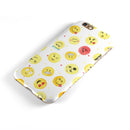 The All Over Emoji Pattern iPhone 6/6s or 6/6s Plus 2-Piece Hybrid INK-Fuzed Case