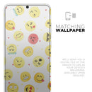 The All Over Emoji Pattern - Premium Vinyl Skin Decal for Samsung Galaxy S25 Ultra, S24, S23, S22 & All Galaxy S Models