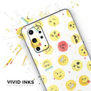 The All Over Emoji Pattern - Premium Vinyl Skin Decal for Samsung Galaxy S25 Ultra, S24, S23, S22 & All Galaxy S Models
