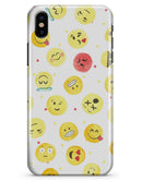 The All Over Emoji Pattern - iPhone X Clipit Case