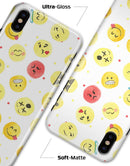 The All Over Emoji Pattern - iPhone X Clipit Case