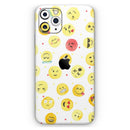 The All Over Emoji Pattern - Protective Skin Wrap & Decal – Compatible with iPhone SE to iPhone 17 Pro Max (All Models)