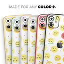 The All Over Emoji Pattern - Protective Skin Wrap & Decal – Compatible with iPhone SE to iPhone 17 Pro Max (All Models)