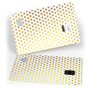 The All Over Golden Dot Pattern - Premium Protective Decal Skin-Kit for the Apple Credit Card
