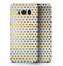 The All Over Golden Dot Pattern - Samsung Galaxy S8 Full-Body Skin Kit