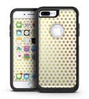 The All Over Golden Dot Pattern - iPhone 7 or 7 Plus Commuter Case Skin Kit