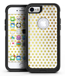 The All Over Golden Dot Pattern - iPhone 7 or 8 OtterBox Case & Skin Kits