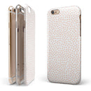 The All Over Micro Pink Dotted Pattern iPhone 6/6s or 6/6s Plus 2-Piece Hybrid INK-Fuzed Case