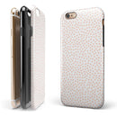 The All Over Micro Pink Dotted Pattern iPhone 6/6s or 6/6s Plus 2-Piece Hybrid INK-Fuzed Case