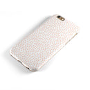 The All Over Micro Pink Dotted Pattern iPhone 6/6s or 6/6s Plus 2-Piece Hybrid INK-Fuzed Case