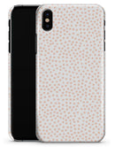 The All Over Micro Pink Dotted Pattern - iPhone X Clipit Case