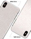 The All Over Micro Pink Dotted Pattern - iPhone X Clipit Case