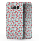 The All Over Mint Life Float Pattern - Samsung Galaxy S8 Full-Body Skin Kit