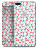 The All Over Mint Life Float Pattern - Skin-kit for the iPhone 8 or 8 Plus