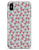 The All Over Mint Life Float Pattern - iPhone X Clipit Case