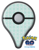 The All Over Mint Luxury Design Pokémon GO Plus Vinyl Protective Decal Skin Kit