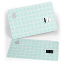 The All Over Mint Luxury Design - Premium Protective Decal Skin-Kit for the Apple Credit Card