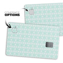 The All Over Mint Luxury Design - Premium Protective Decal Skin-Kit for the Apple Credit Card