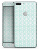 The All Over Mint Luxury Design - Skin-kit for the iPhone 8 or 8 Plus
