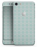 The All Over Mint Luxury Design - Skin-kit for the iPhone 8 or 8 Plus