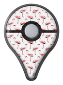 The All Over Pink Flamingo Pattern Pokémon GO Plus Vinyl Protective Decal Skin Kit