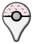 The All Over Pink Flamingo Pattern Pokémon GO Plus Vinyl Protective Decal Skin Kit