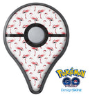 The All Over Pink Flamingo Pattern Pokémon GO Plus Vinyl Protective Decal Skin Kit