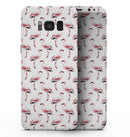 The All Over Pink Flamingo Pattern - Samsung Galaxy S8 Full-Body Skin Kit