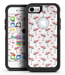 The All Over Pink Flamingo Pattern - iPhone 7 or 8 OtterBox Case & Skin Kits