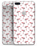 The All Over Pink Flamingo Pattern - Skin-kit for the iPhone 8 or 8 Plus