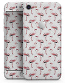 The All Over Pink Flamingo Pattern - Skin-kit for the iPhone 8 or 8 Plus