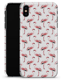 The All Over Pink Flamingo Pattern - iPhone X Clipit Case