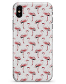 The All Over Pink Flamingo Pattern - iPhone X Clipit Case