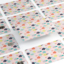 The All Over Pink Ice Cream Cone Pattern - Premium Protective Decal Skin-Kit for the Apple Credit Card