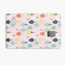 The All Over Pink Ice Cream Cone Pattern - Premium Protective Decal Skin-Kit for the Apple Credit Card