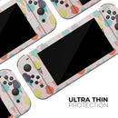 The All Over Pink Ice Cream Cone Pattern // Skin Decal Wrap Kit for Nintendo Switch Console & Dock, Joy-Cons, Pro Controller, Lite, 3DS XL, 2DS XL, DSi, or Wii - Vinyl Skin Wrap for Nintendo Switch 2, OLED, Lite, Pro Controller, Wii & Classic Handhelds