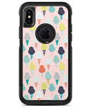 The All Over Pink Ice Cream Cone Pattern - iPhone X OtterBox Case & Skin Kits