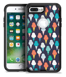 The All Over Teal and Green Ice Cream Cones - iPhone 7 Plus/8 Plus OtterBox Case & Skin Kits